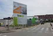 Bouwbord reactiveringscentrum, dialysecentrum en zorgfront / Juli 2010