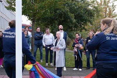 Toespraak door Lian Schleeper manager St Jansdal 