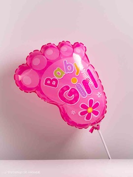 Mini loon voet rose