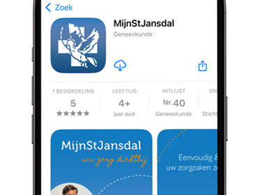 MijnStJansdal app vervangt MyChart
